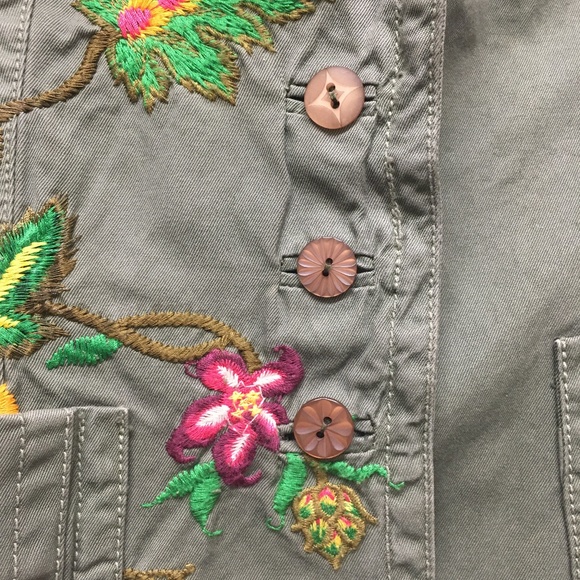 JOHNNY WAS JWLA Jacket Embroidered Trim - Picture 5 of 13